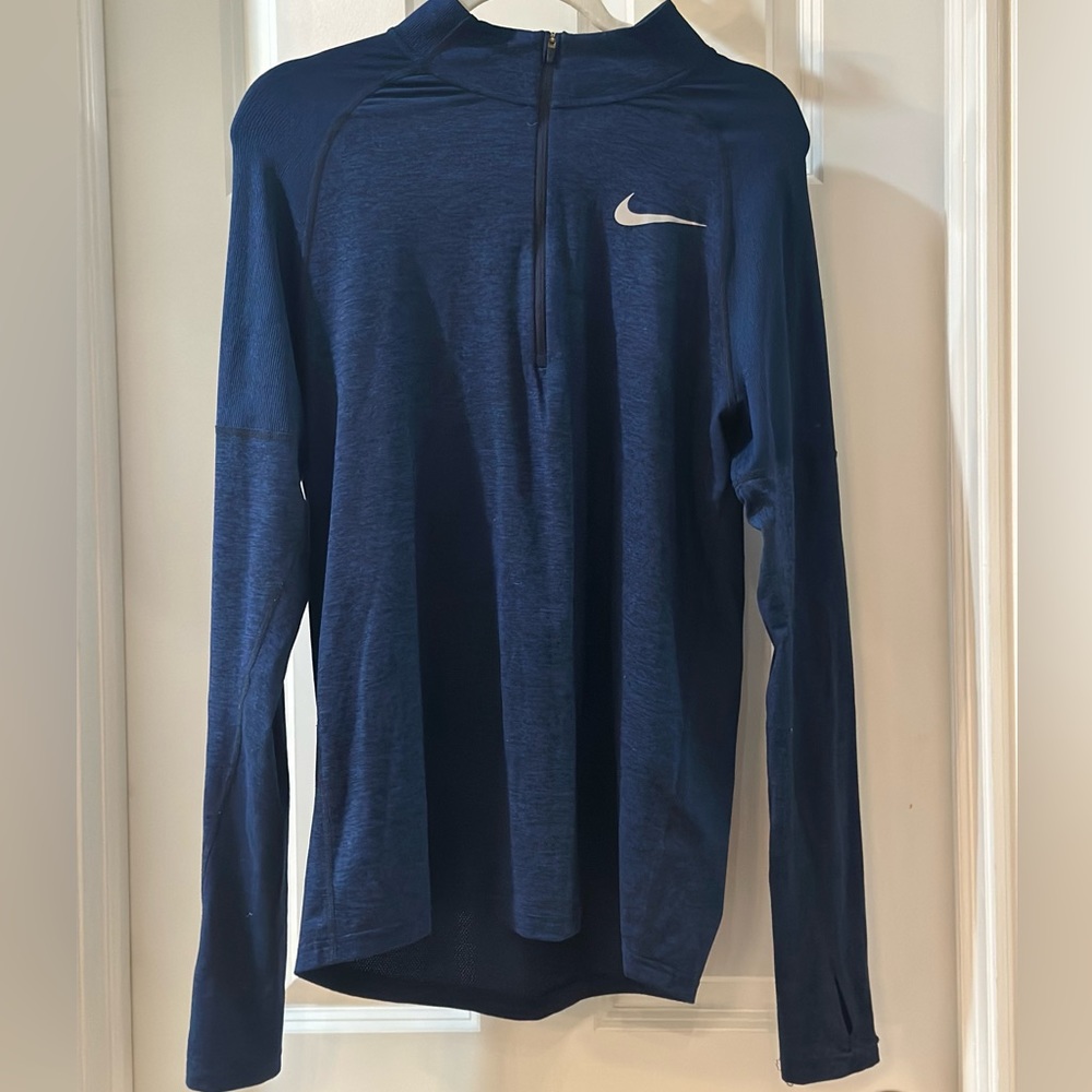 Men’s Nike Dri-fit Navy Quarter Zip